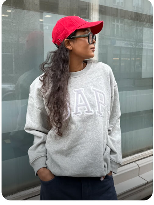 Grey Logo Sweatshirt