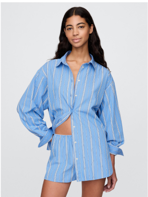 Women's Cotton Poplin Shirt