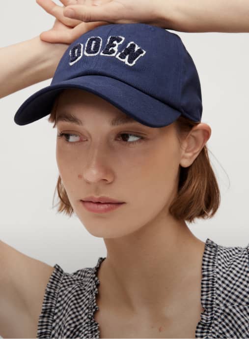 Navy/Blue DÔEN Logo Baseball Cap