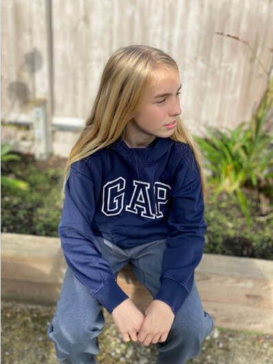 Gap Logo on you