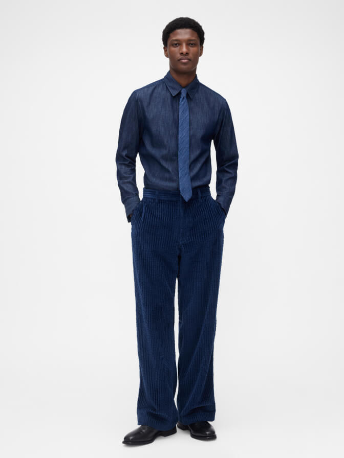 Corduroy Baggy Trousers