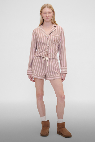 Relaxed Flannel Pyjama Shorts