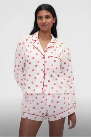 Relaxed Poplin PJ Shirt