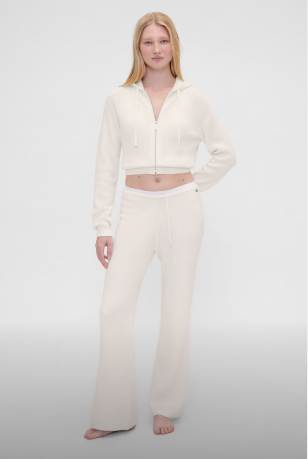 CashSoft Waffle Bootcut Joggers