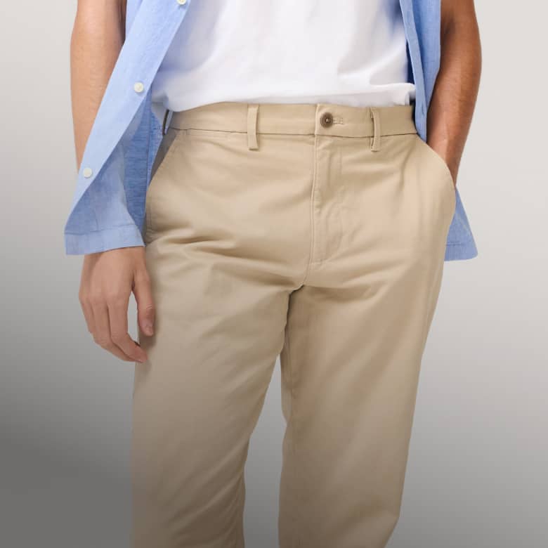 Beige Chinos