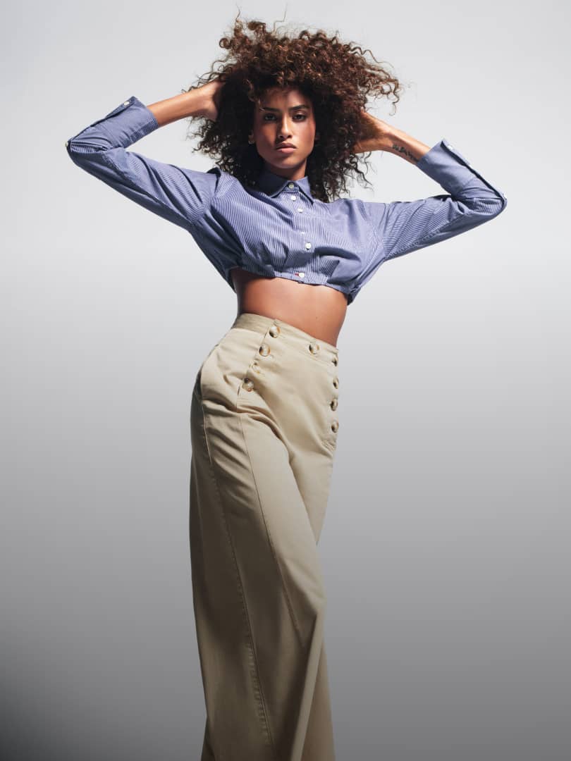GapStudio Poplin Cropped Shirt